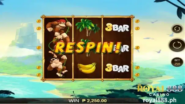 JDB Triple King Kong Slot Game Respin Manalo ng ₱5000